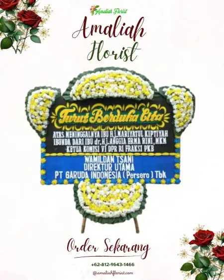 Papan Bunga Duka Gading Kasri